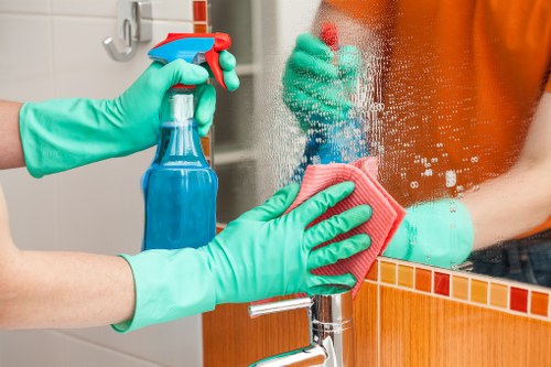 One off cleaning service for a Knightsbridge apartment interior