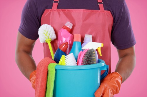 Dusting and floor care in a Knightsbridge home