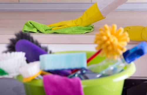 Luxury Airbnb turnover cleaning in Knightsbridge with attention to detail