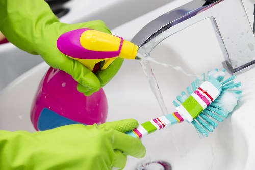 Local carpet cleaning team preparing a Knightsbridge business interior
